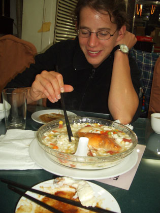 Nana und der Taschenkrebs