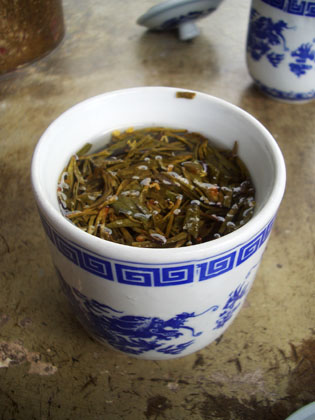 Osmanthus-Bl�ten-Tee