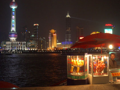 Blick nach Pudong
