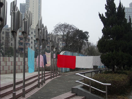 Die Kunst, einen Wäscheständer zu finden