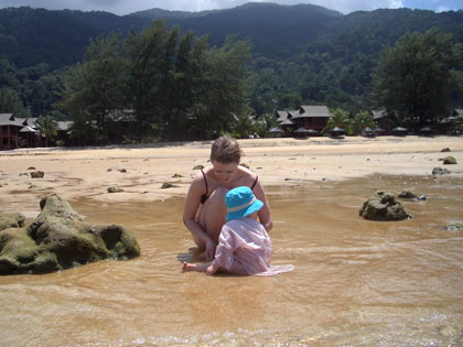 wo baden, wenn nicht hier ...