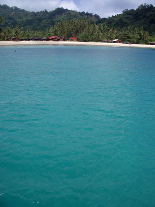 Juara, an der Westseite der Insel