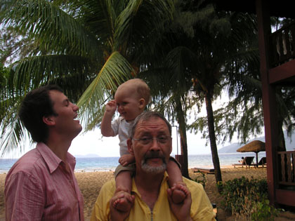 und glücklich zurück im Resort