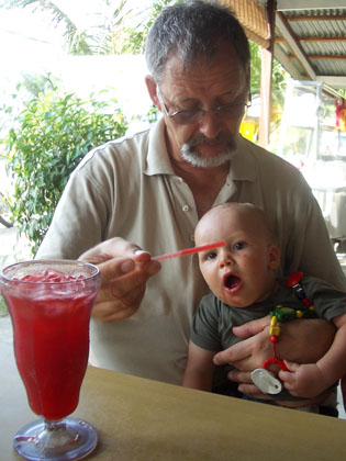 noch einen geliebten Wassermelonen-Saft