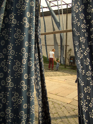 in einer ehemaligen Blaufärberei