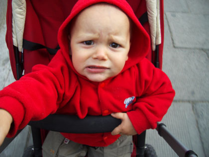 ... kann auch quängeln, und wie!