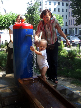 Wasserspielplatz