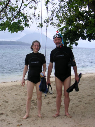 frisch zurueckgeschnorchelt