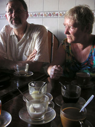 im Hochland-Kaffeehaus