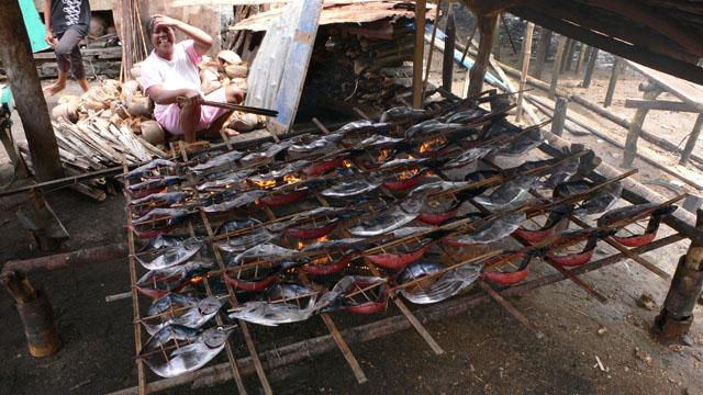 Fische grillen und raeuchern