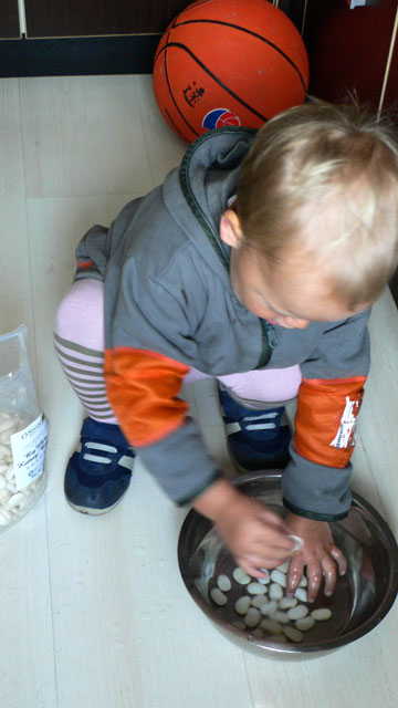 Moritz kocht: dicke Bohnen