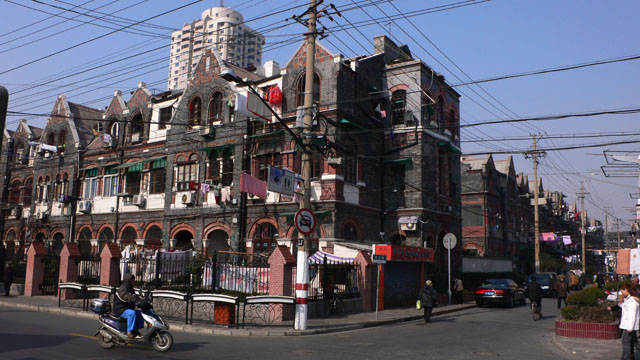 Hongkou, Bebauung Beginn 19. Jhdt