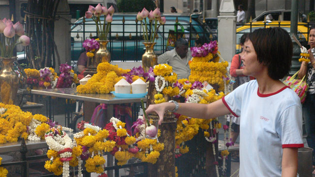 Erewan Shrine in Central Bangkok