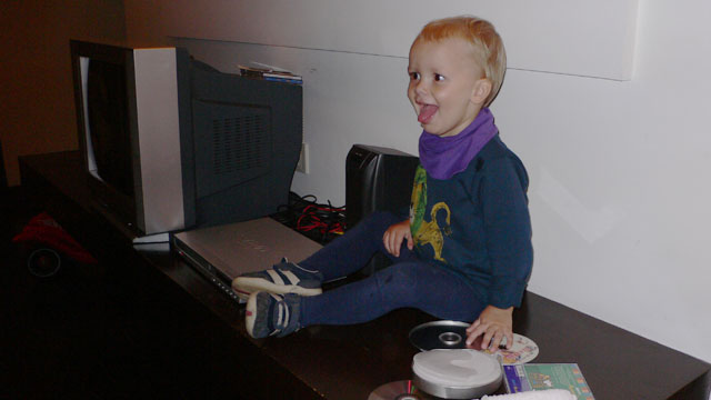 juengster Video-Jockey der Welt