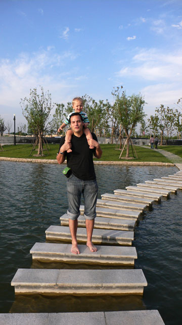 durch den tiefen See