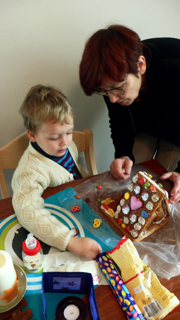 Lebkuchenhaus bauen