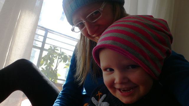 Mama auch Muetze anziehn