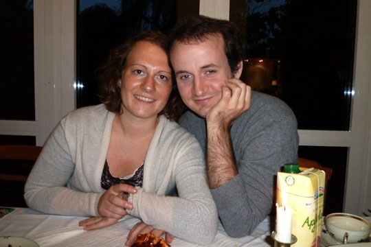 Family reunion: Felix and Marie