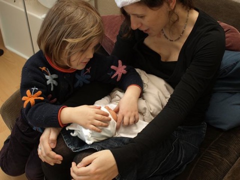 Emilia, one week old