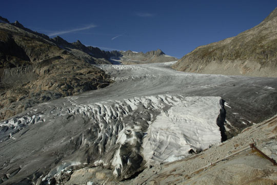 Rhone glacier
