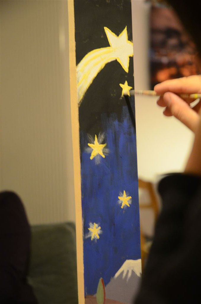 Christmas handcrafting